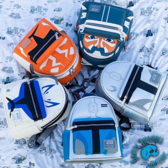 NWT LOUNGEFLY STAR WARS JANGO FETT COSPLAY MINI BACKPACK (LIMITED EDITION) - Picture 9 of 9